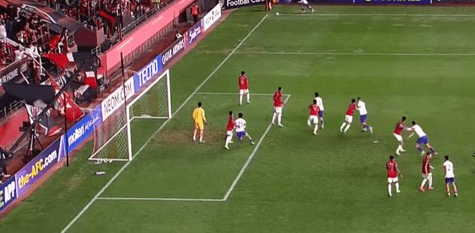 山东队在客场比赛中惜败于北京队